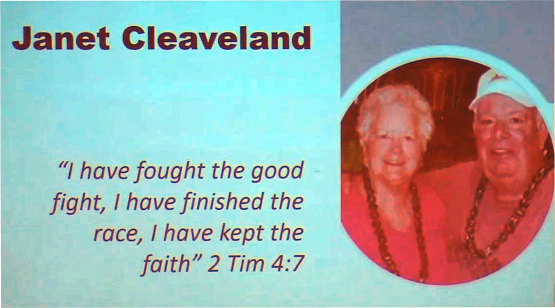 Janet Cleaveland Memorial